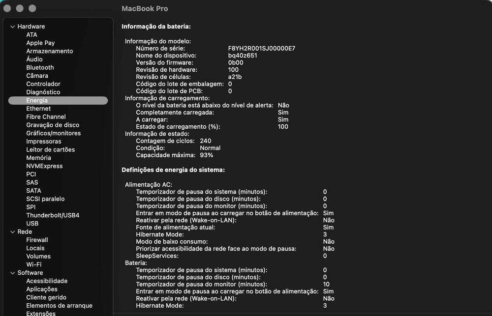 Macbook Pro 16' M3 Pro - 18gb RAM / 512gb SSD