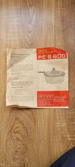 Prodiż elektryczny nowy