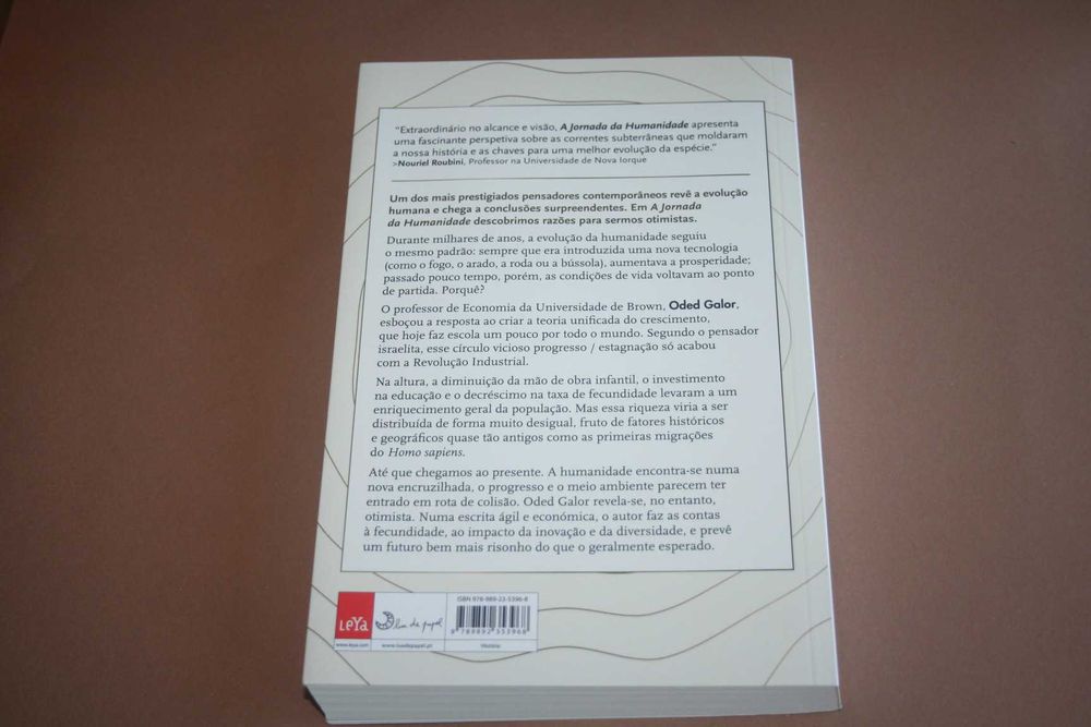 [] A Jornada da Humanidade, de Oded Galor