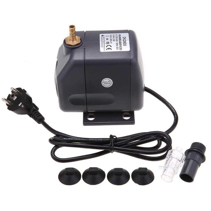 Bomba de aquário com mangueira de ar 2800L/H 60W