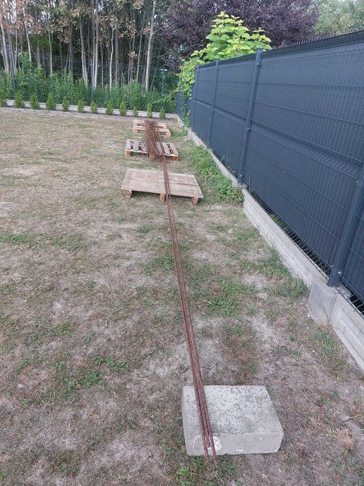 Druty, pręty zbrojeniowe