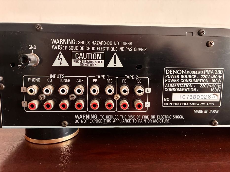 Amplificador DENON PMA-280 (Made in Japan)