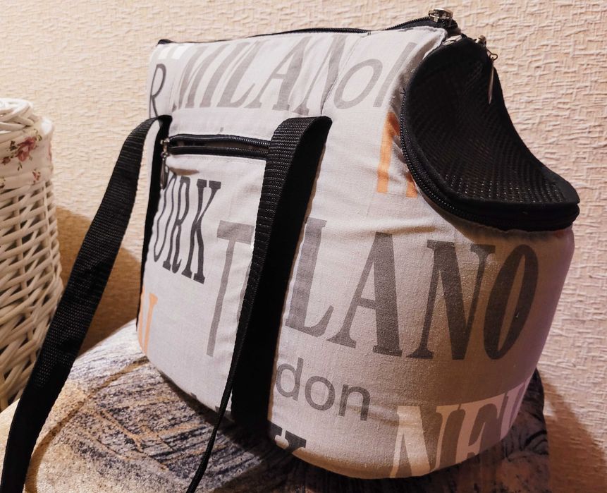 Сумка-переноска для собак і кішок Комфорт №0 (22.5х32.5х28)