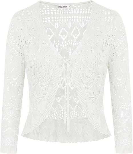 Bolero GRACE KARIN 2XL – Elegância e Conforto para Verão