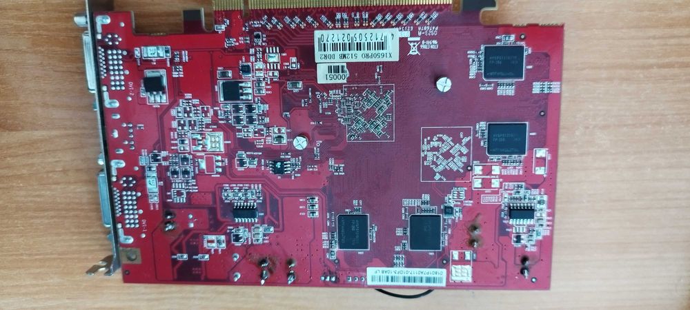 Karta graficzna x1650pro 512mb ddr2 dwa 2 * DVi 1 *Video