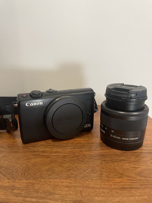 Canon EOS M100 +15-45mm + Acessorios