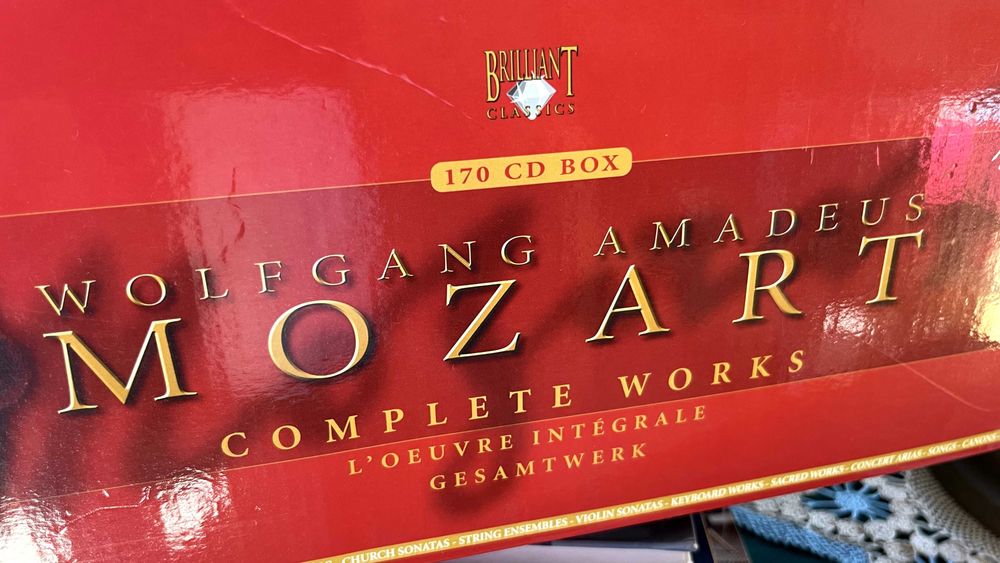 Mozart Complete Works – Brilliant Classics – Box Set 170 CDs