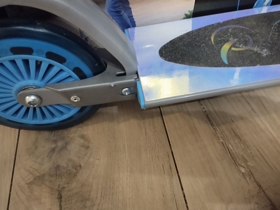 Hulajnoga HOLO  nowa kask jednorożec karton super