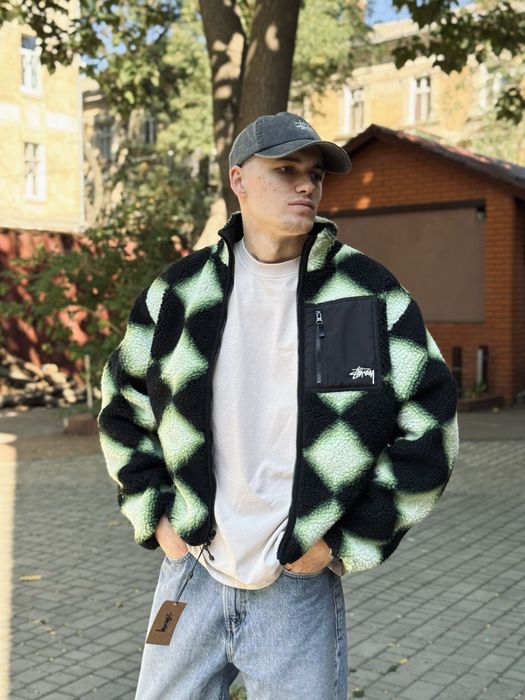 Stussy Sherpa Reversible Diamond Jacket: 4 500 грн. - Другая