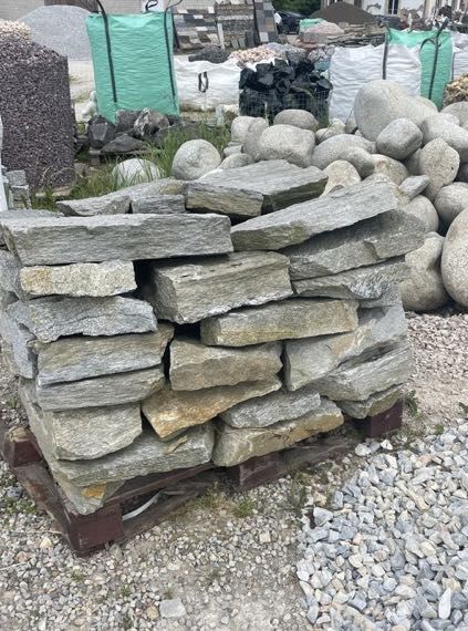 Srebrzysty Łupek Płyty Akwarium Ogród Kaskady Elewacje