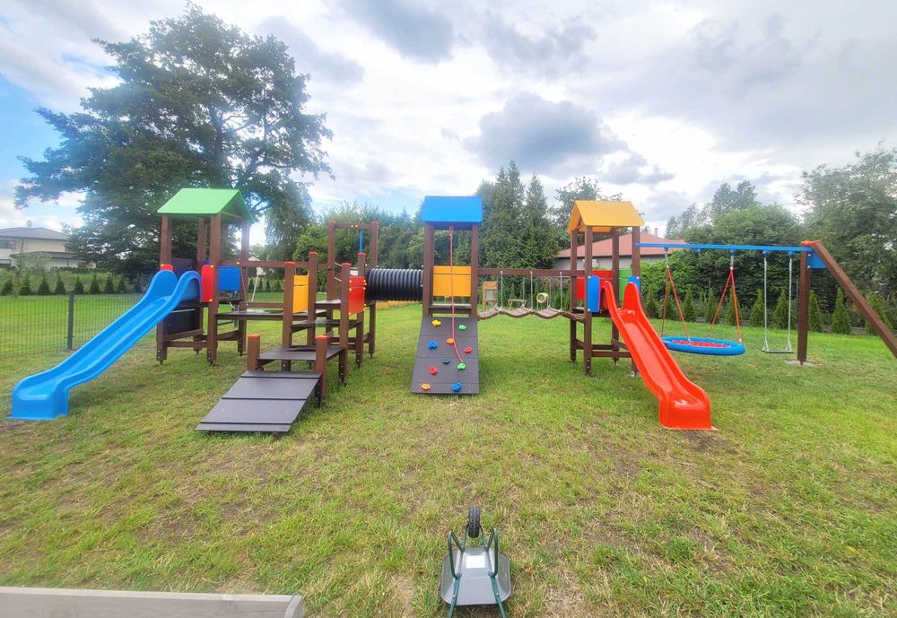 Plac zabaw zestaw zabawowy na plac zabaw "Gwarek II "