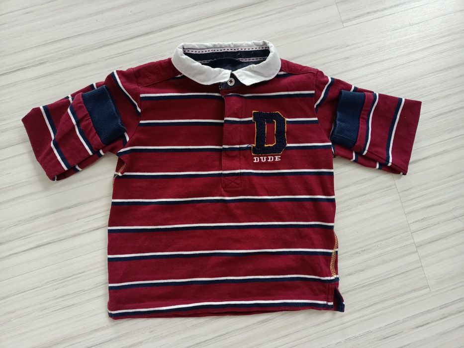 Bluzka polo chłopięca rozmiar 80/86