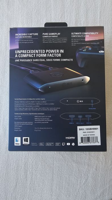 Placa de captura Elgato 4k  X