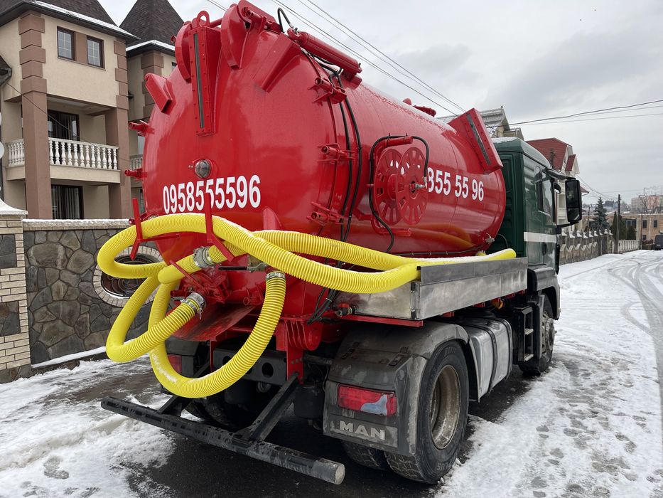 Чистка  канализационых труб выкачка ям илосос , мулосос,ассенизатор.