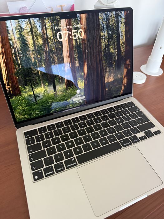 Laptop Apple Macbook Air M2 8/256GB Silver stan idealny TomTel Rzeszów