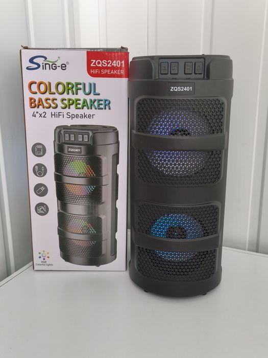 Колонка з RGB підсвіткою  10W
