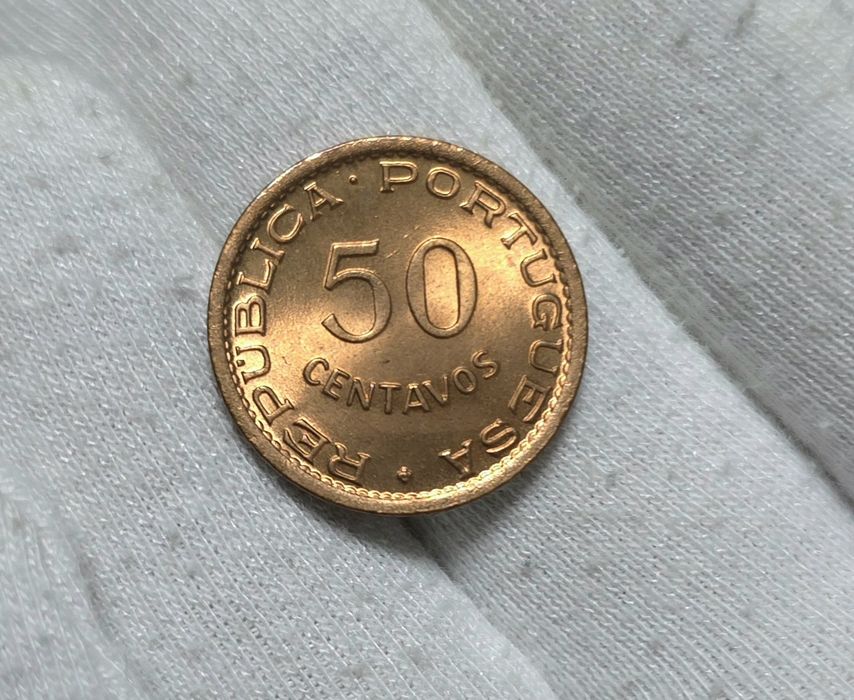 50 centavos 1962 são Tomé e príncipe