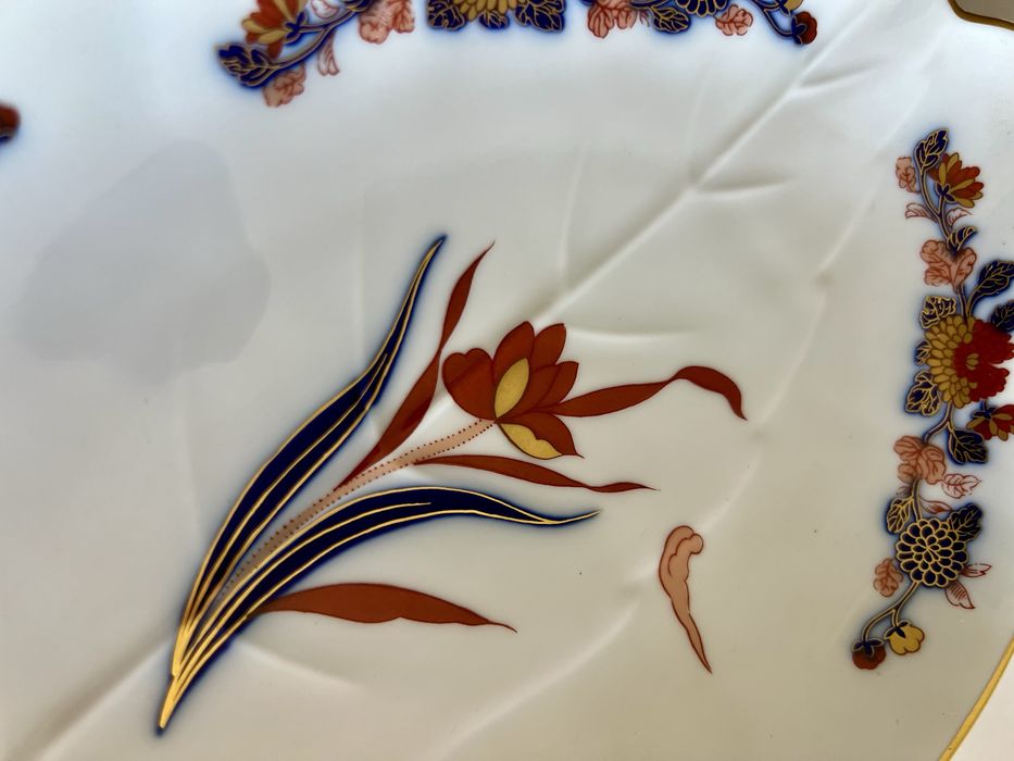 Folha da vista alegre decoração Imari