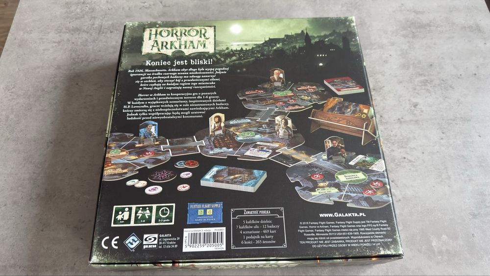 Horror w Arkham 3 edycja - gra planszowa