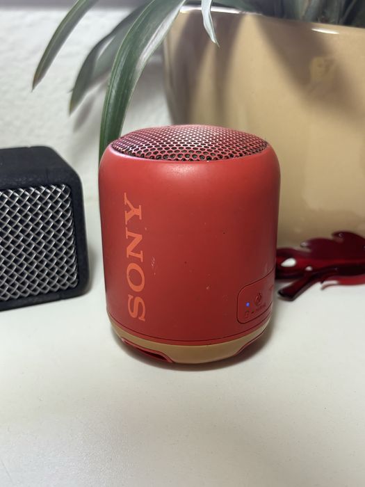 Coluna Bluetooth Sony SRS-XB12 vermelha