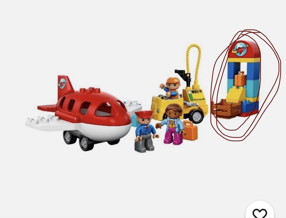 LEGO 10590 – DUPLO, Cidade: Aeroporto