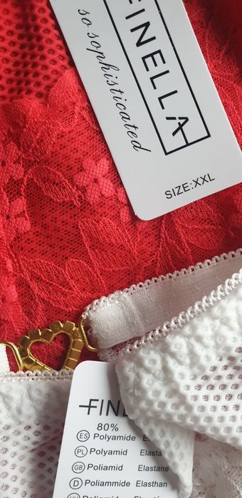 3×stringi Damskie brazyliany 2/3XL