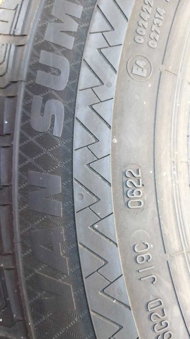 Opony Letnie Cargo 225/65r16C Paxaro bieżnik 6-7mm cena za 1 sztukę Dostawcze
