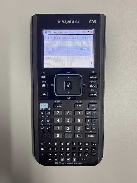 Calculadora Texas TI- nspire CX CAS