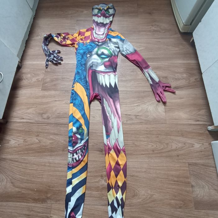 Страшный клоун Morphsuits карнавальный костюм