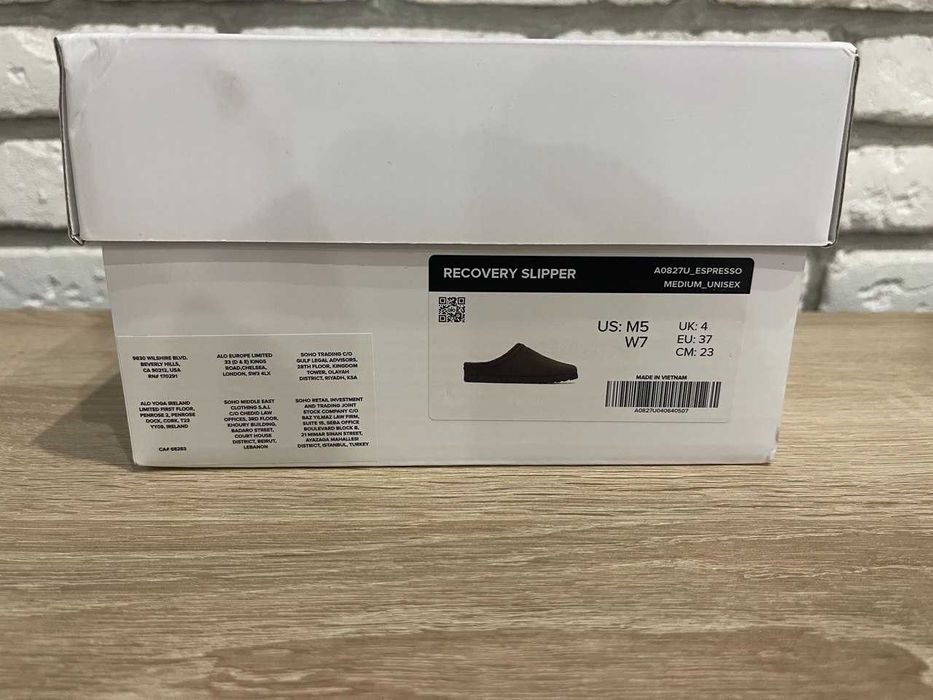 (Оригінальні,нові) Alo Recovery Slipper Espresso