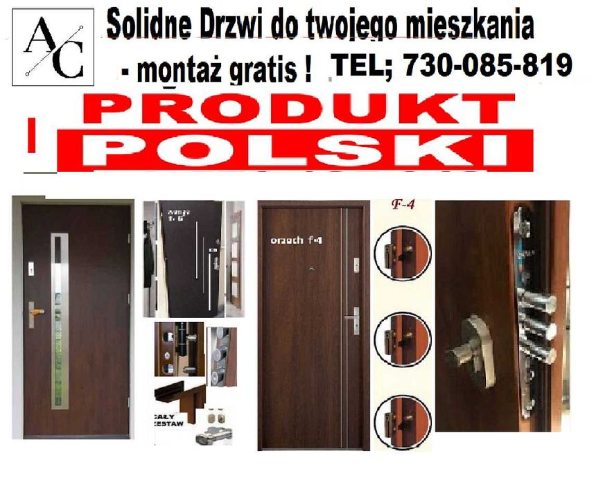 Drzwi ZEWNĘTRZNE wejściowe ,akustyczne z montażem antywłamaniowe