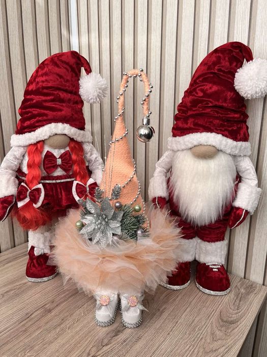 Казкові новорічні гномики