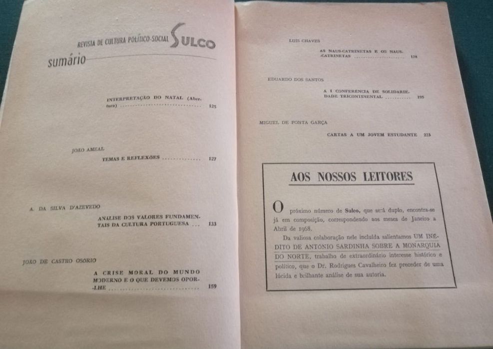 Sulco: Revista de Cultura Político-Social