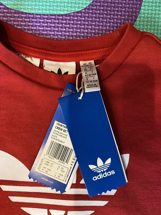 Dres adidas czerwony