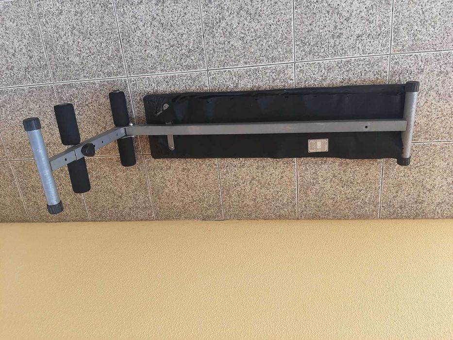 Prancha para abdominais - usado em estado aceitável, ler descrição!