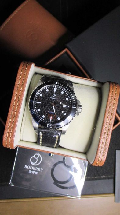 Boderry watch Automatic (WR100m) Japan mov't Myiota, новий