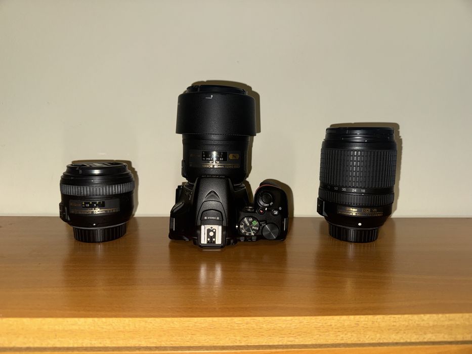 Nikon 5600 + Lentes