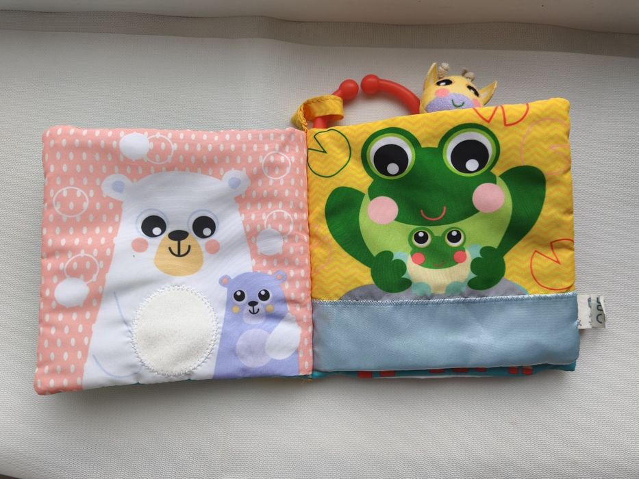 М'яка книжка Chicco "Тваринки"