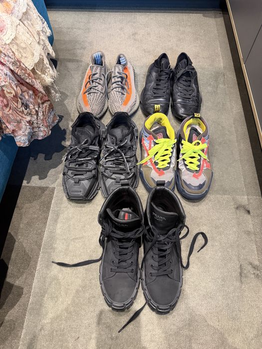 Set butow 2 Prada , Yeezy , Dolce Gabbana , Off White Y-3