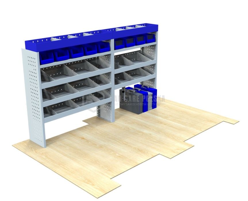 Zabudowa warsztatowa do busa komplet