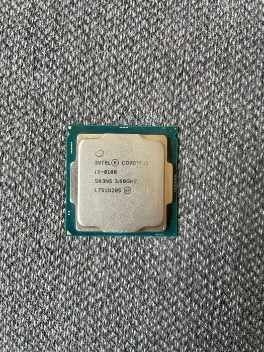 Процессор Intel Core i3-8100 3.6 GHz (4 ядра, Socket 1151-V2)