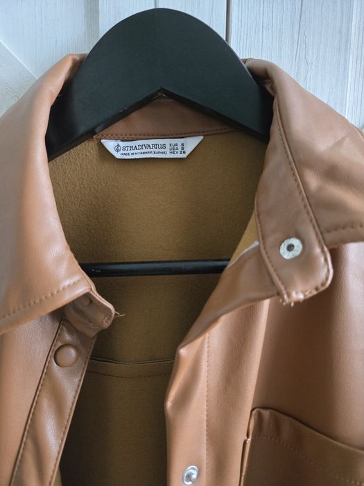 Сорочка шкіряна Stradivarius