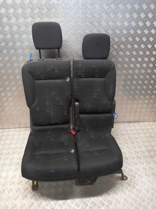 Citroen Berlingo Peugeot Partner III 08-18 fotel pasażera EU podwójny