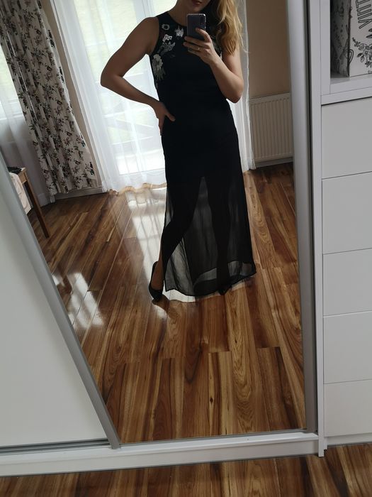 Sukienka ZARA Trafaluc Maxi