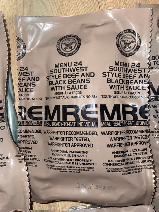 Amerykańskie racje żywnościowe - MRE