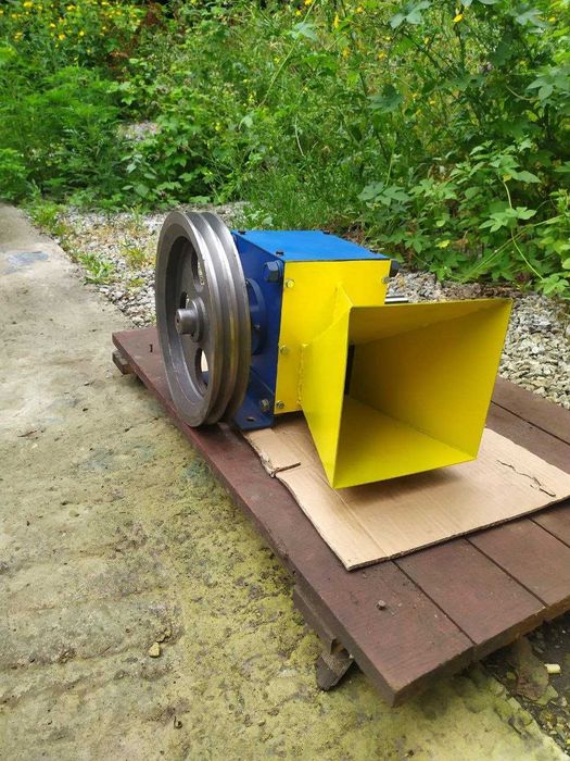 Різальний модуль ВР-50 зі шківами. Подрібнювач гілок від АлВік. Шредер