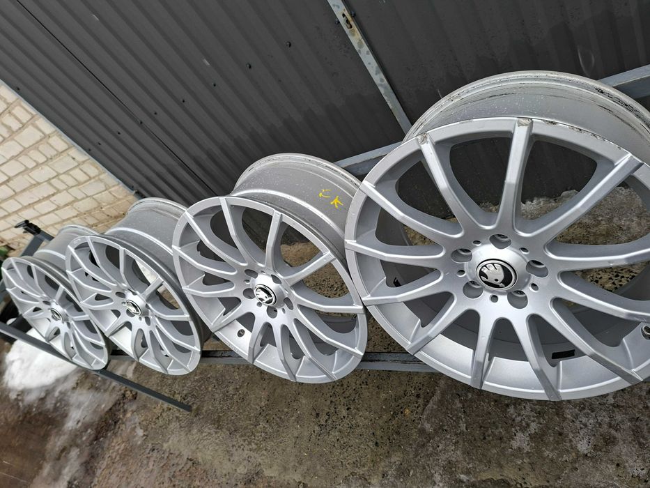 Диски 5/112 R18 8J ET50 Шкода  2021рік