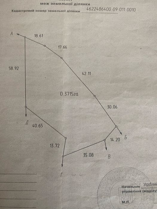 Земельна ділянка в с.Соколя