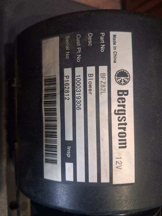 JCB dmuchawa nagrzewnicy Bergstrom
