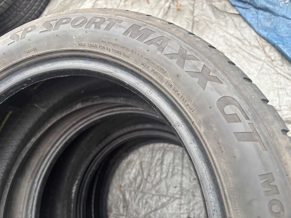 235-50-R18 DUNLOP SPORT MAXX GT резина комплект 4штуки GERMANY 2024